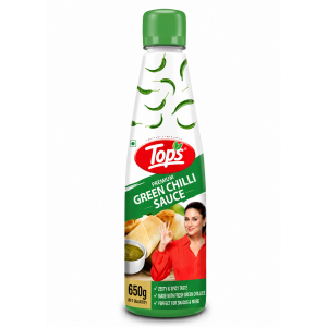 TOPS GREEN CHILLI SAUCE 650G