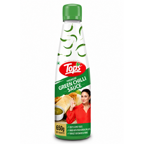 TOPS GREEN CHILLI SAUCE 650G