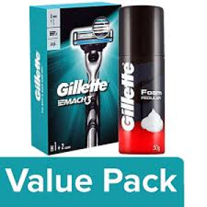 GILLETTE MATCH3 RAZOR+FOAM