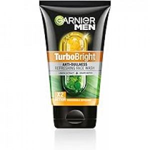 GARNIER TURBO BRIGHT FACE WASH 50G
