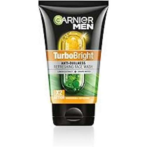 GARNIER TURBO BRIGHT FACE WASH 50G