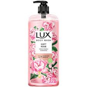 LUX SOFT ROSE BODY WASH 750ML