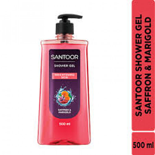 SANTOOR SAFFRON @ MARIGOLD SHOWER GEL 500ML