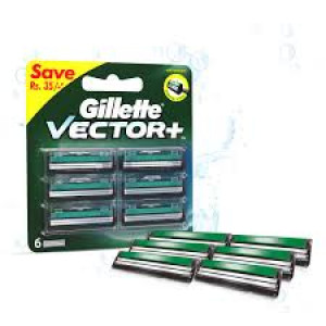 GILLETTE VECTOR+ BLADE 6N