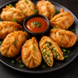 VEG CRISPY MOMOS