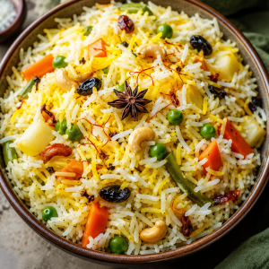 VEG KASHMIRI PULAV