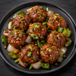 VEG MANCHURIAN DRY 8PCS