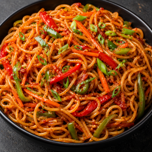 VEG SCHEZWAN NOODLES