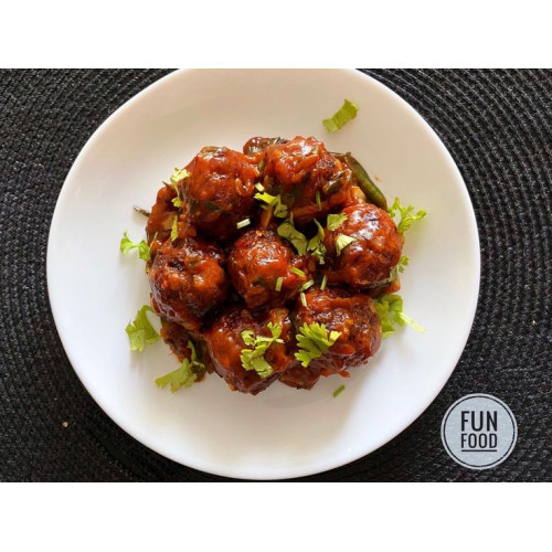 VEG MANCHURIAN DRY 8PCS