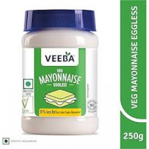 VEEBA VEG MAYONNAISE 250G