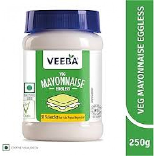 VEEBA VEG MAYONNAISE 250G