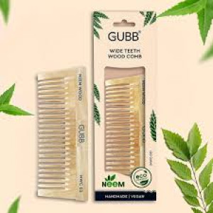 GUBB WIDE TEETH WOOD COMB