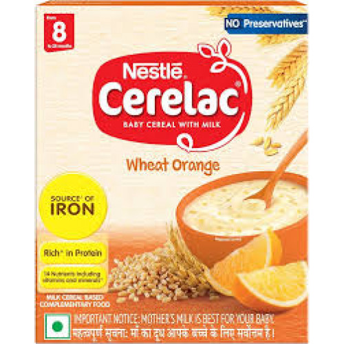NESTLE CERELAC WHEAT ORANGE 300G