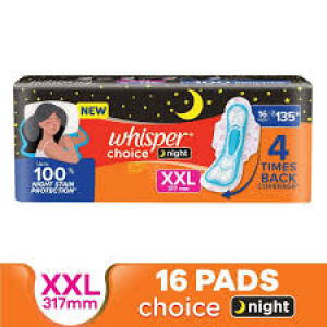 WHISPER CHOICE NIGHTS XXL 16N