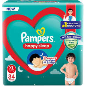 PAMPERS XL 34 PANTS