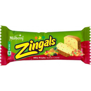 MULBERRY ZINGALS MIX FRUITS CAKE 115G