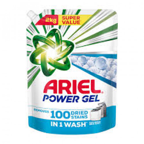 ARIEL POWER GEL TOP LOAD 2KG