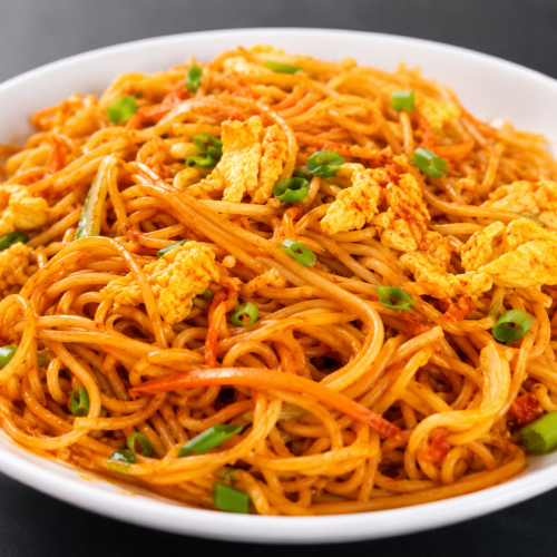 EGG SCHEZWAN NOODLES