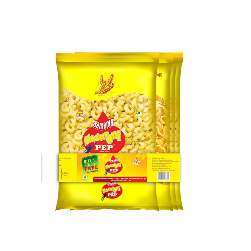 BAMBINO MACARONI PASTA COMBO PACK 680G