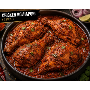 CHICKEN KOLHAPURI (4PCS)