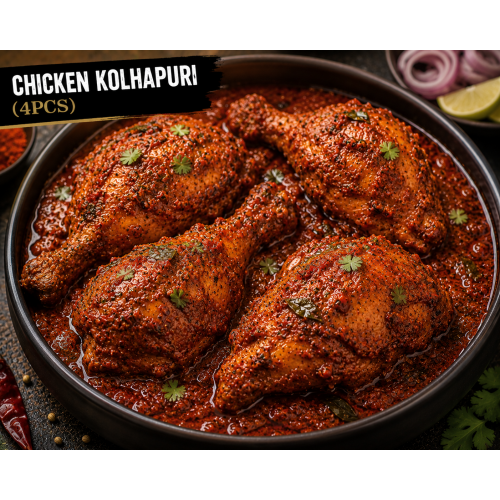 CHICKEN KOLHAPURI (4PCS)