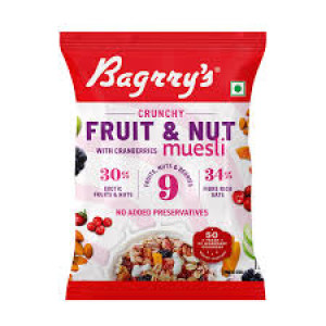 BAGRRYS FRUIT@NUT MUESLI 40G