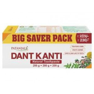 PATANJALI DANT KANTI NATURAL 600G