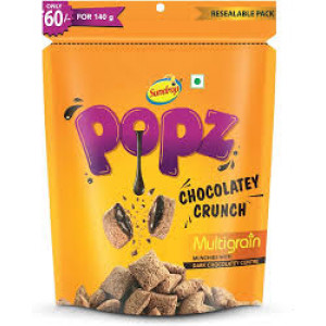 SUNDROP POPZ CHOCOLATEY CRUNCH 125G