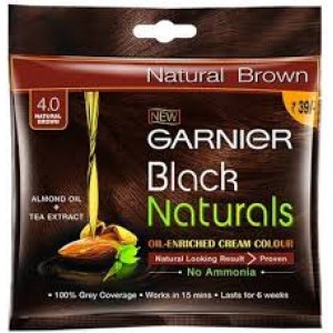 GARNIER BLACK NATURAL BROWN 20ML+20G