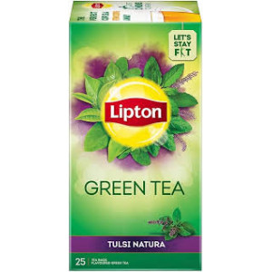 LIPTON GREEN TEA TULSI NUTRA 25U