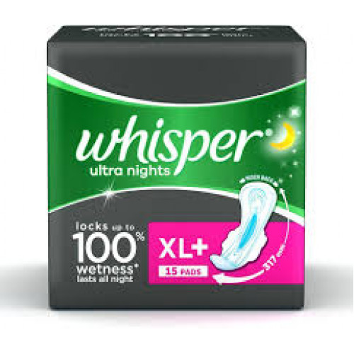WHISPER ULTRA NIGHTS 15P