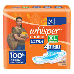 WHISPER CHOICE ULTRA XL 6PADS
