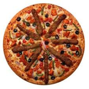 CHICKEN SEEKH KABAB PIZZA 9INCH