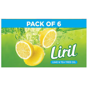 LIRIL LIME SOAP 6*125G