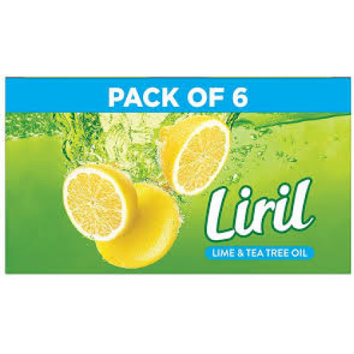 LIRIL LIME SOAP 6*125G