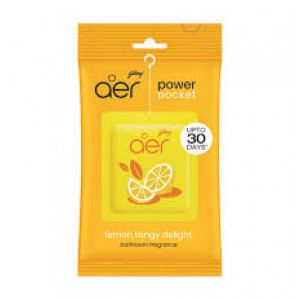 GODREJ AER POCKET LEMON TANGY 60G
