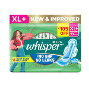 WHISPER ULTRA XL+ 30PADS