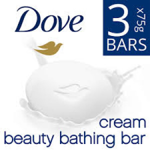 DOVE BEAUTY BATHING BAR 3*75G