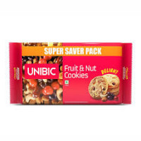 UNIBIC FRUIT @ NUT BISCUITS 500G