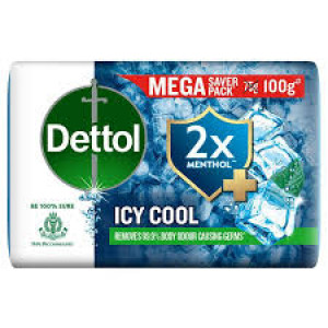 DETTOL ICY COOL SOAP 5*100G