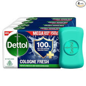 DETTOL COLOGNE FRESH 4*150G