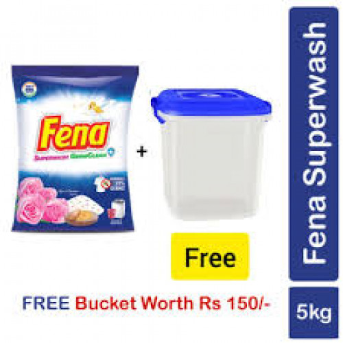 FENA DETERGENTS 5KG+CONTAINER FREE