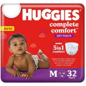 HUGGIES M24+8 PANTS FREE
