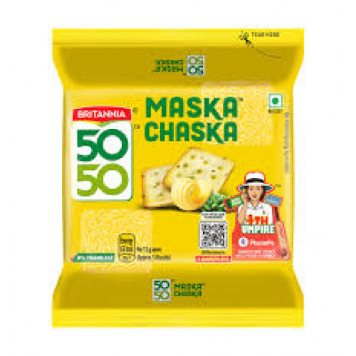 BRITANNIA 50-50 MASKA CHASKA 100G