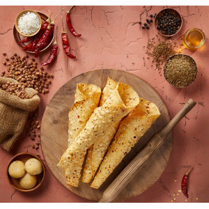 FRIED PAPAD (2PCS)