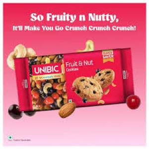 UNIBIC FRUIT @ NUT COOKIES 450G