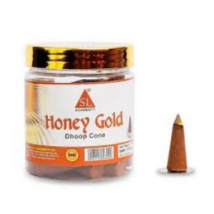 SL HONEY GOLD DHOOP CONE 150G