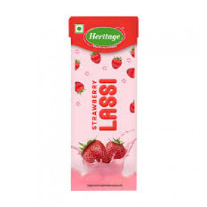 HERITAGE STRAWBERRY LASSI 165ML