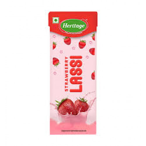 HERITAGE STRAWBERRY LASSI 165ML