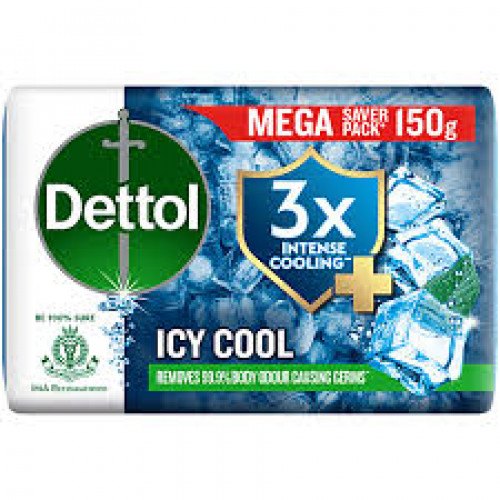 DETTOL ICY COOL SOAP 150G